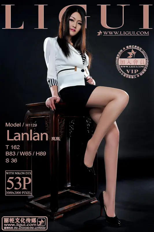 03.08 Model 岚岚 - Ligui丽柜